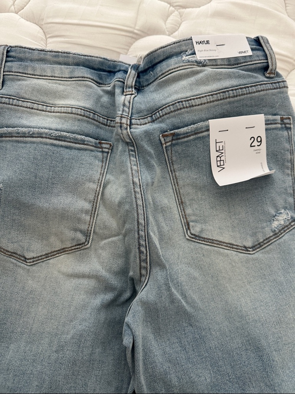 Haylie High-Rise Women’s Jeans in Light Blue Wash
